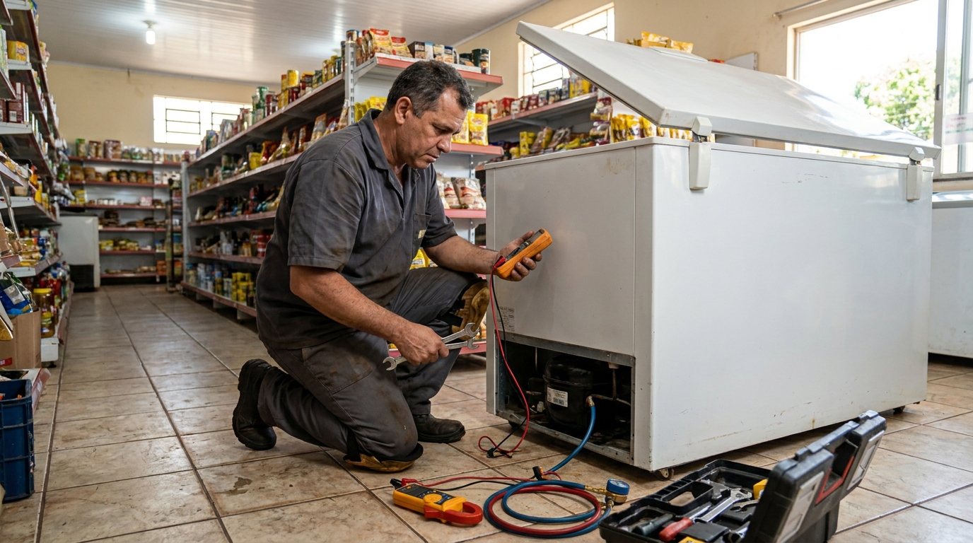 Manutenção em Motor Ventilador em Vitória‑ES